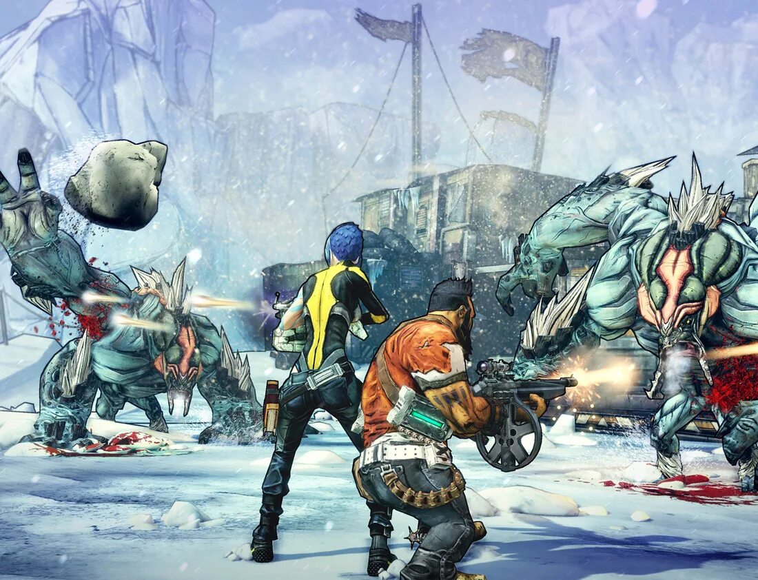 Бордерлендс бюджет. Borderlands 2. бордерлендс 2 мародеры. borderlands 2 голиаф. borderlands 2 art.