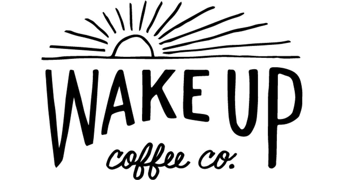 Wake up felix. Логотип Wake up. Wake up надпись. Wake up картинка. Wake up Coffee логотип.