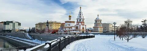 Зимний иркутск