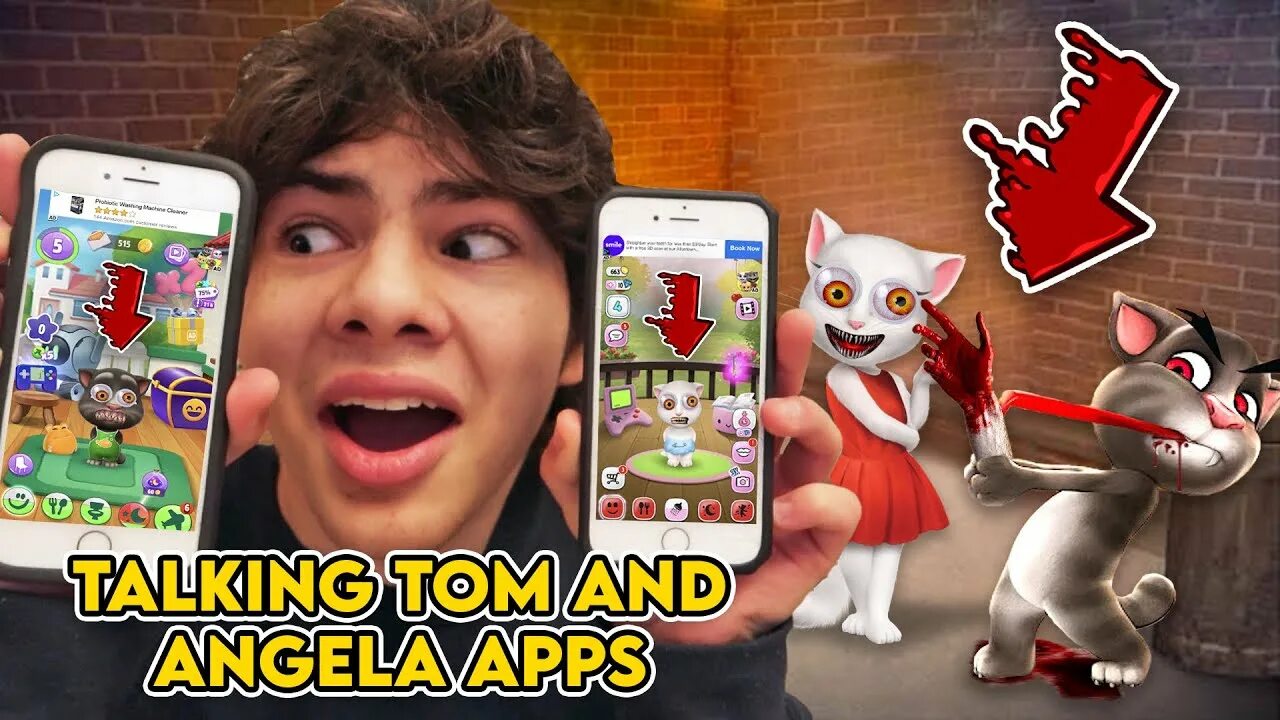 Создатель говорящего тома умер правда. Канал говорящего Бена. Greepy my talking Tom. Безумные лица говорящего Бена.