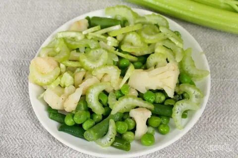 Брокколи и стручковая фасоль