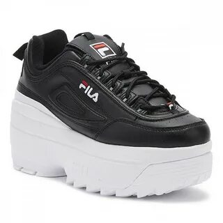 Fila кроссовки черные мужские