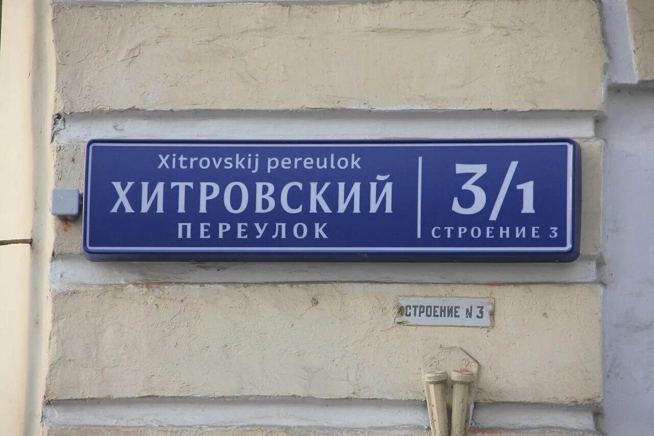 Московские улицы названия