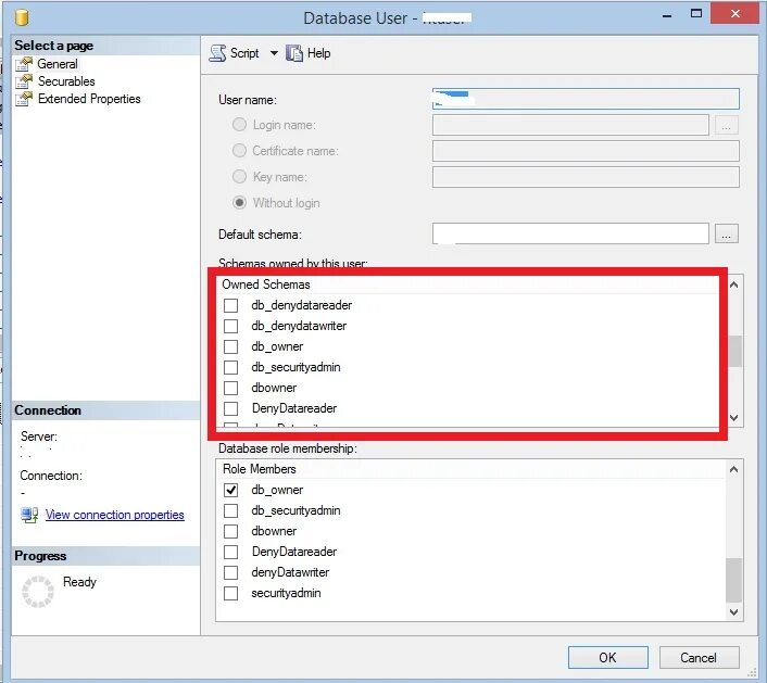 Имеющий user. DB_owner. Owner привилегия. MS SQL change DB owner. DWDATAMART default owner.