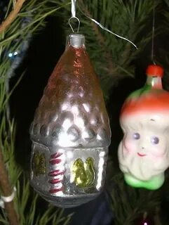 Советские новогодние игрушки на елку