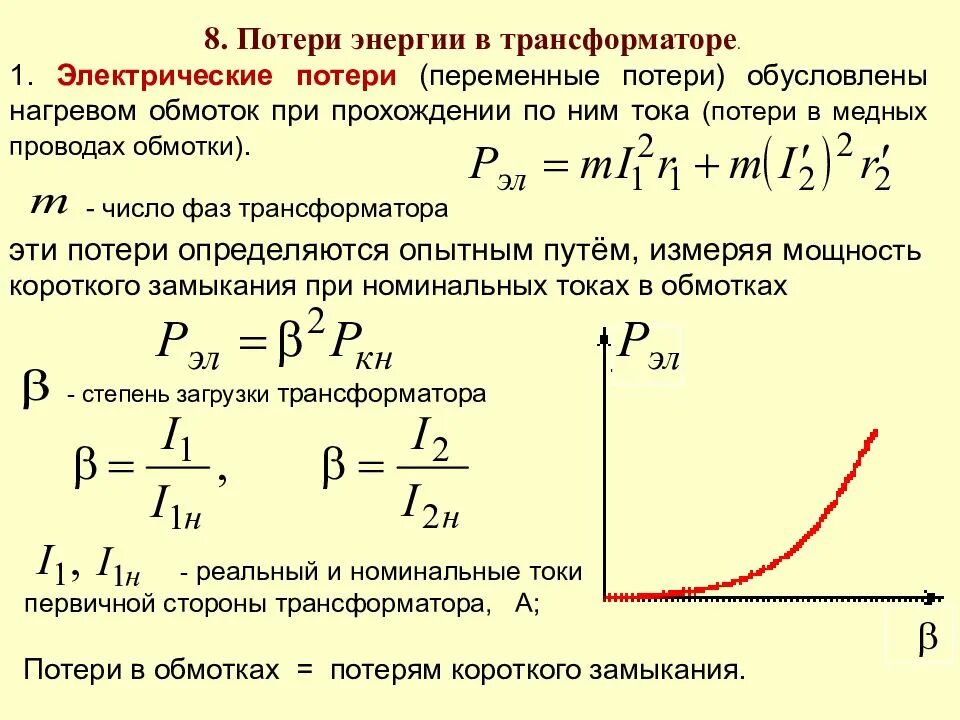 Мощность короткого замыкания источника. Электрические потери при номинальной нагрузке трансформатора. Напряжение короткого замыкания обмоток трансформатора. КПД трансформатора .потери в трансформаторе.. КПД трансформатора от потерь мощности.