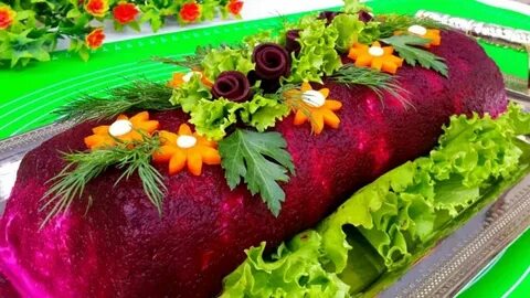 Селедка под шубой рулетом