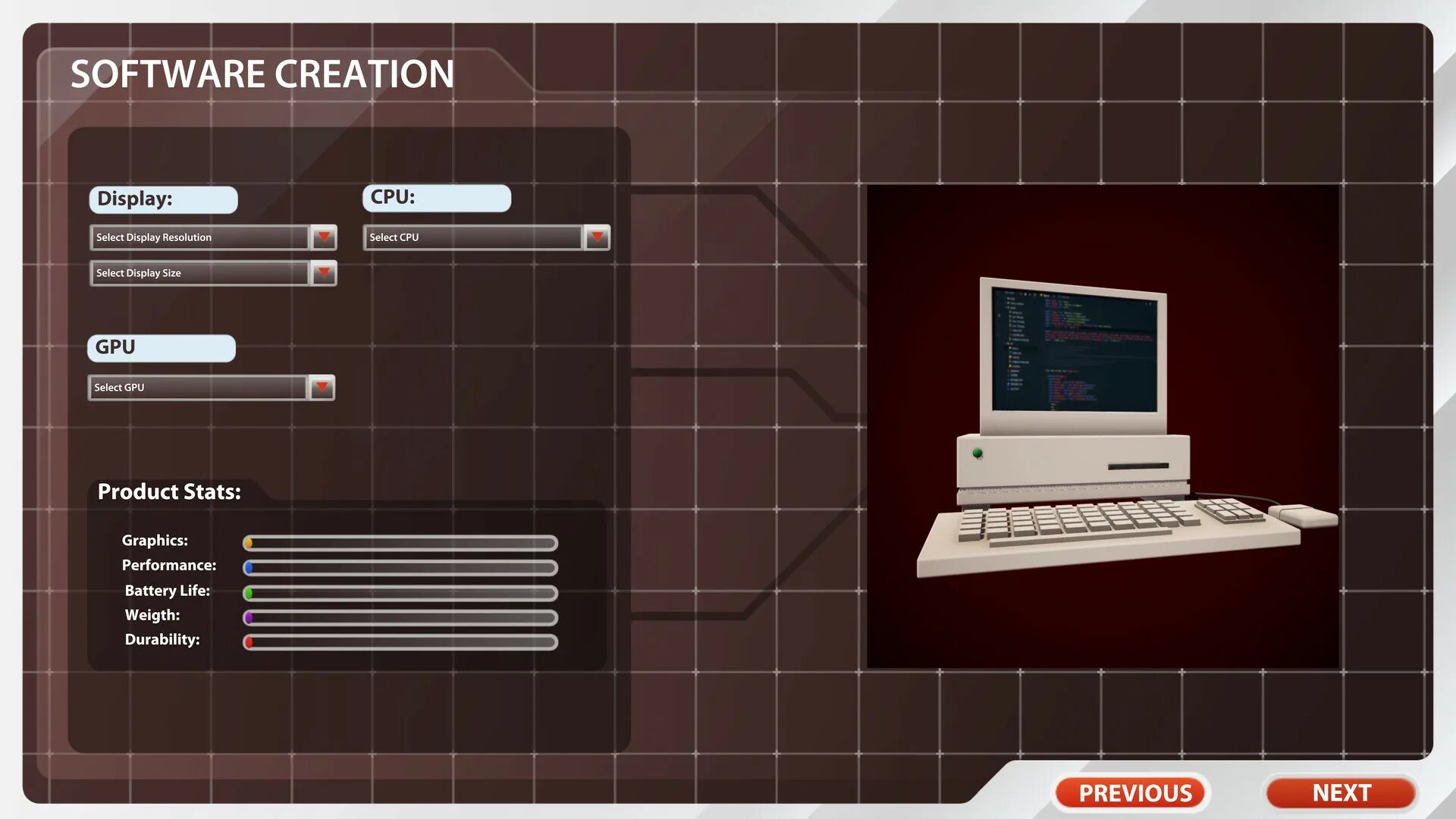 Create display