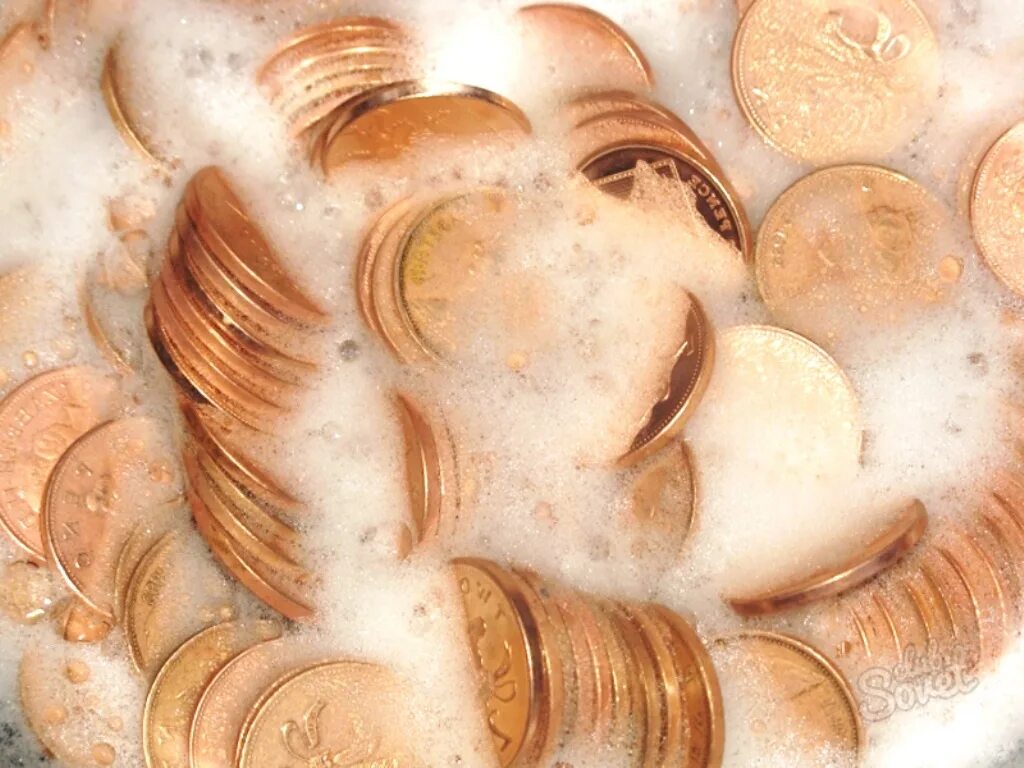Чем почистить монеты