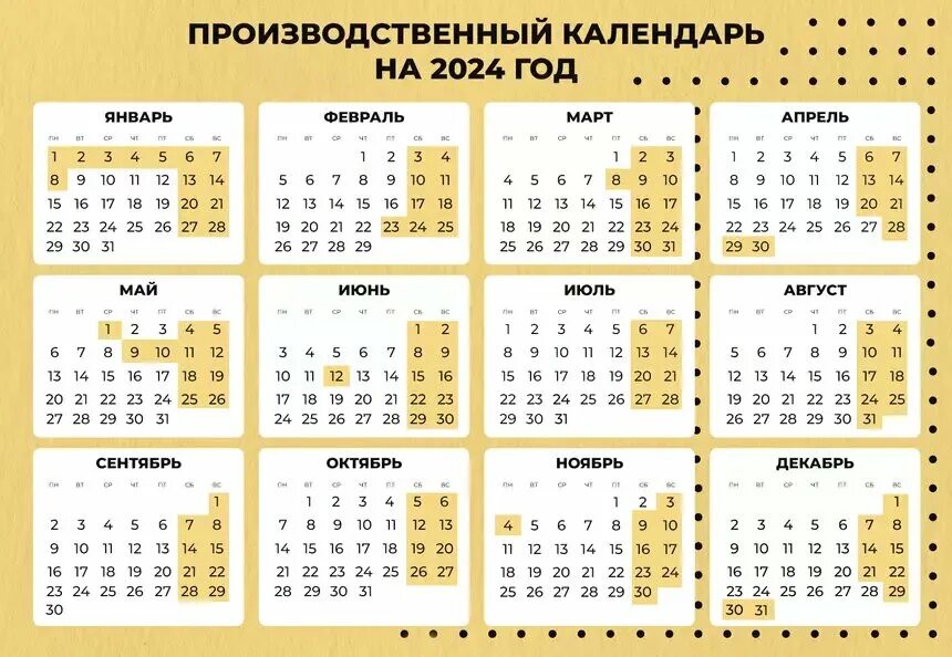 Выходные и праздничные дни в 2024 году в России. Календарь 2024 с праздниками. Нерабочие праздничные дни в 2024. Календарь выходных 2024.
