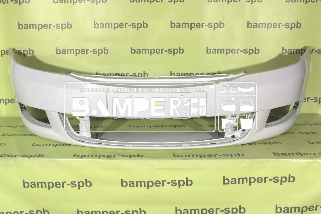 Бампер передний на поло 2013 года Канди Вайт. Бампер би. Бампер Skoda Octavia окрашенный в цвет.