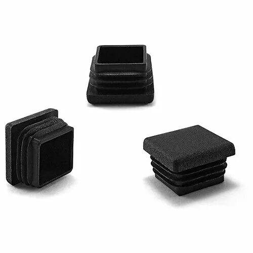 черн. заглушка для профильной трубы 15х25. заглушка каркаса 25х25. заглушка кабель канал 100х50. квадрат 25х25 сфер.