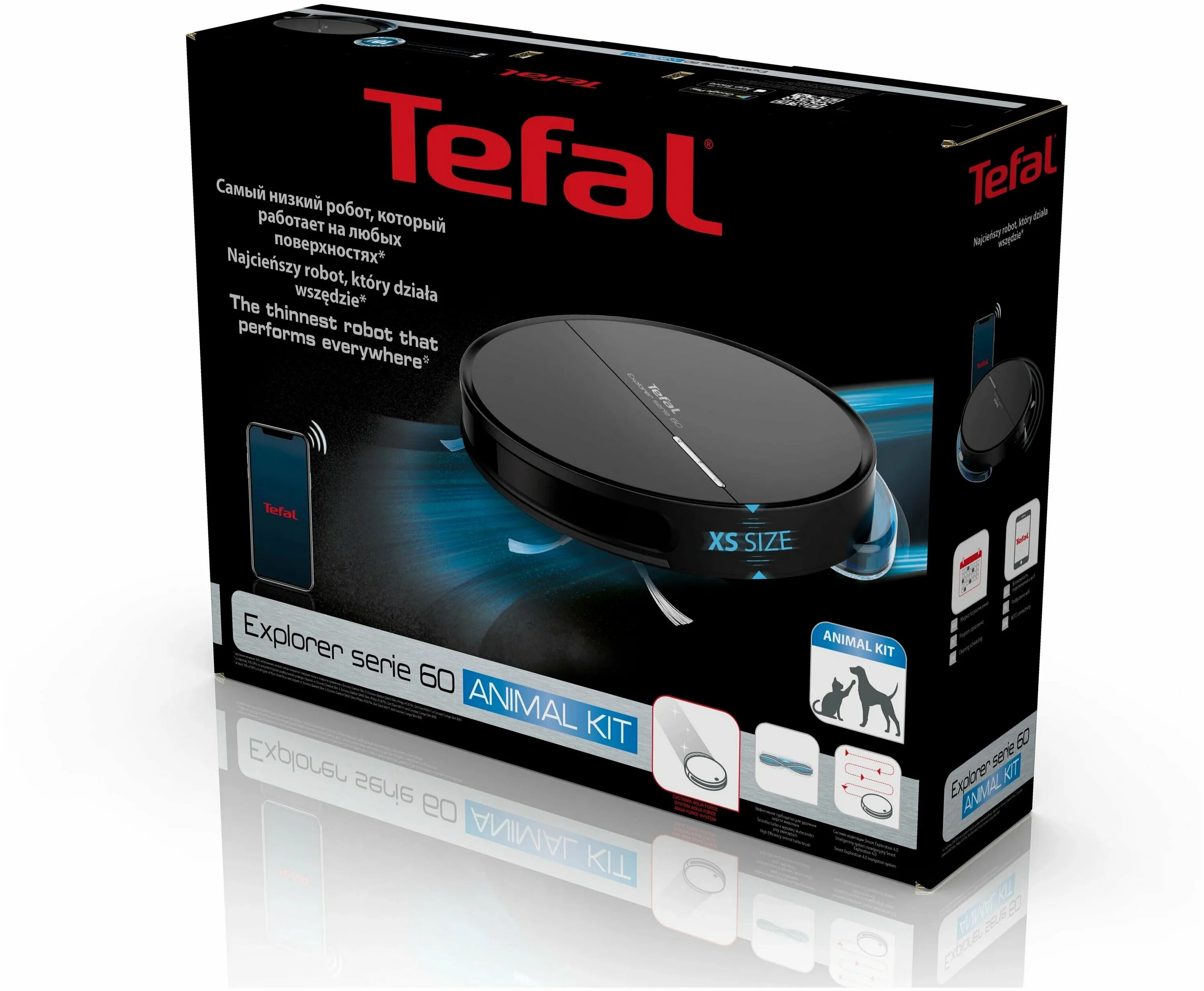 Serie 60 rg7455wh. Робот-пылесос Tefal x-plorer serie 60 (rg7455wh). Робот-пылесос Tefal x-plorer serie 60. Робот пылесос Тефаль rg7455wh. Тефаль робот пылесос Explorer 60.