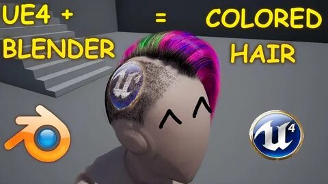 Unreal hair