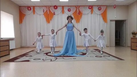 Танец на полянке детский сад