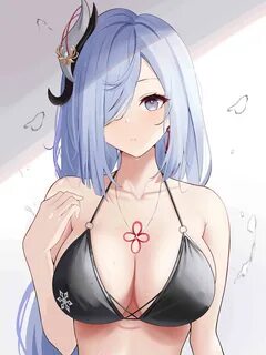 Shenhe - Genshin Impact - Image by O cha #3631980 - Zerochan Anime Image Bo...