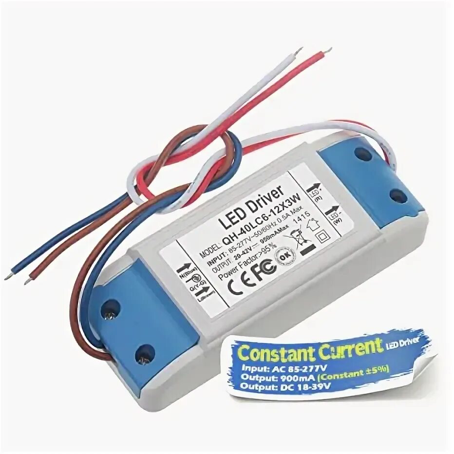 Constant current driver. Led driver 30w 900ma. led driver 24w dc65-85v 300ma. повер трансформер output 18v 30w. led power supply constant current.