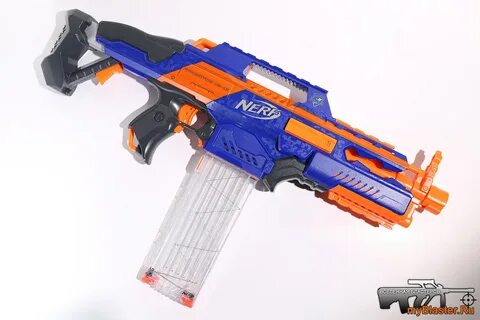 Почувствуй силу с Nerf Elite Rapidstrike CS-18! 