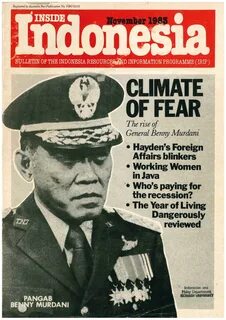 A gallery of Inside Indonesia magazine covers, 1983-2007.