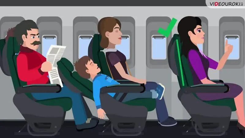 Почему в автомобиле и поезде. Безопасность в самолете. Безопасность в самолете для детей. Плакат безопасности в самолете. Пассажиры в автомобиле иллюстрация.