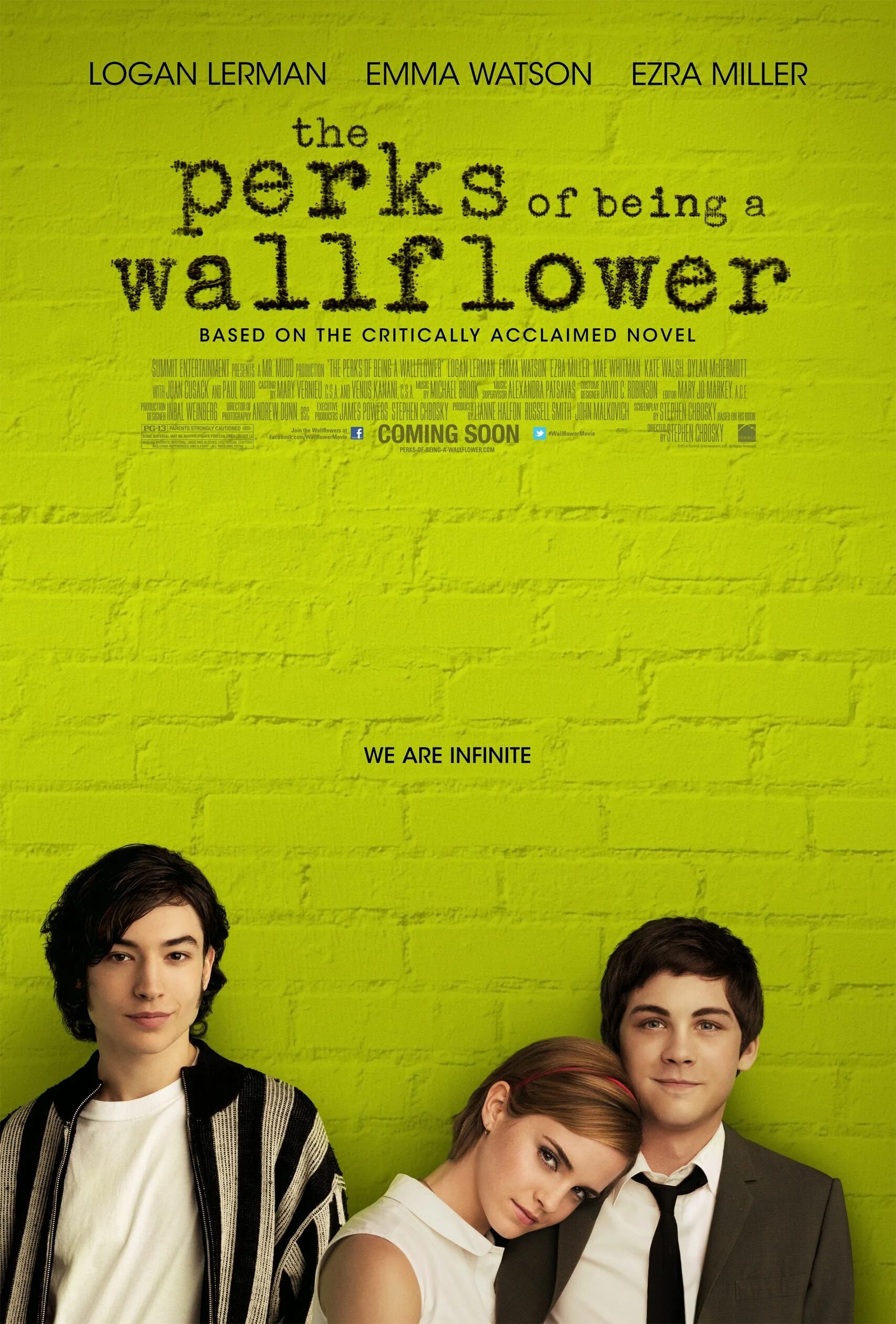 The perks of being a wallflower. Логан лерман хорошо быть тихоней. Хорошо быть тихоней фильм 2012. Хорошо быть тихоней постер. Как стать тихоней.