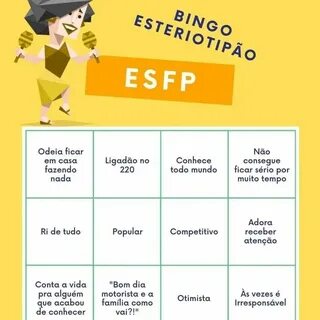 Esfp тип личности