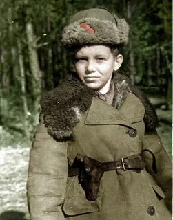 Юный партизан великой отечественной