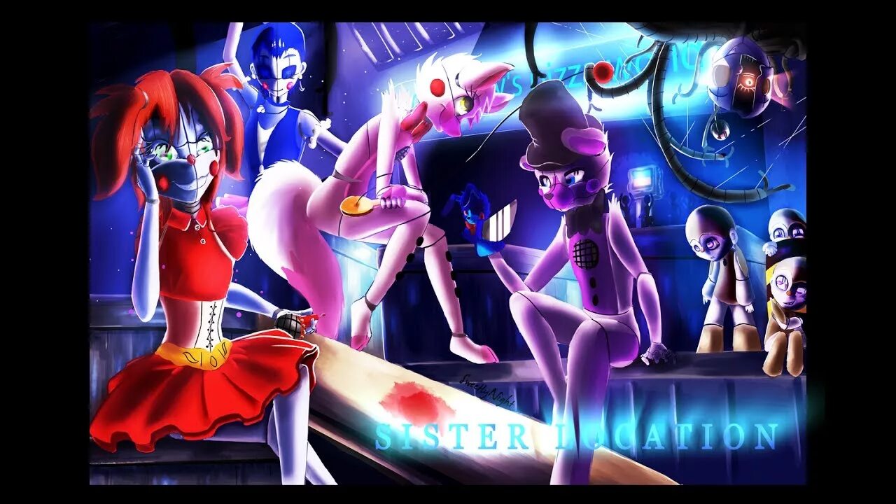 Секс Фнаф Sister Location