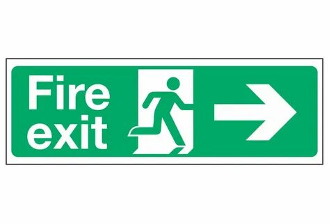 Running to the exit