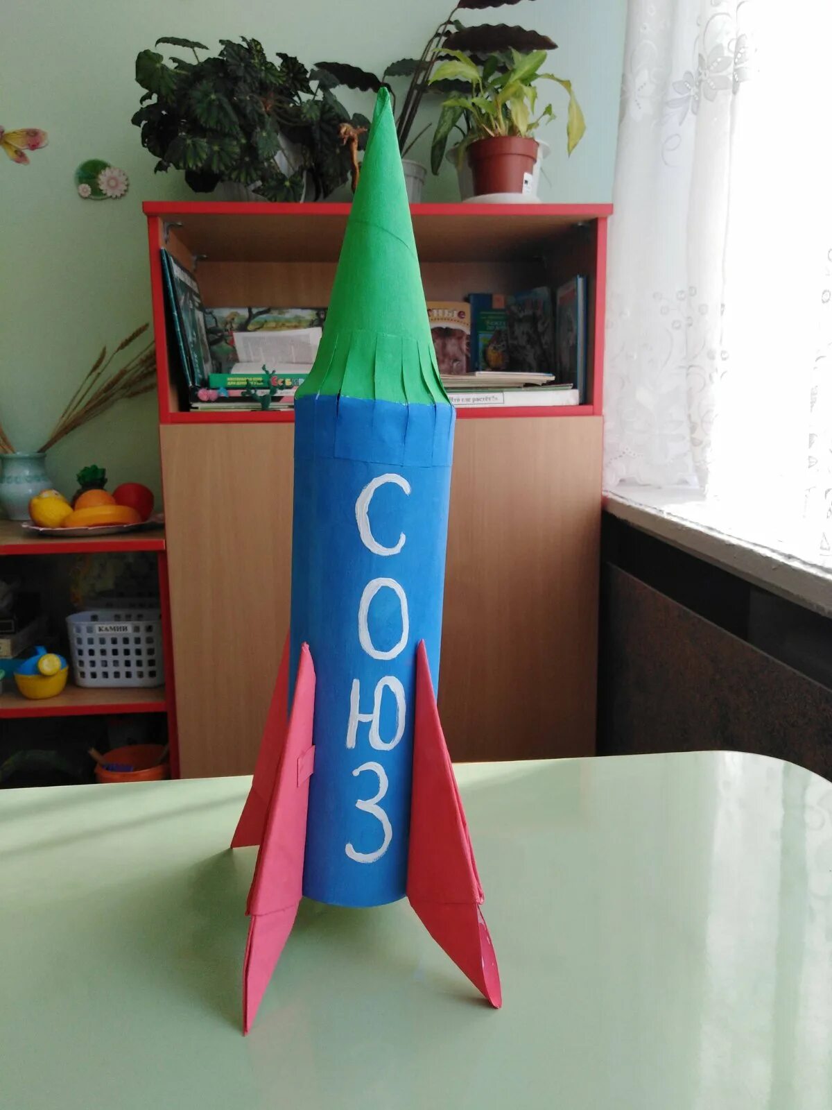 Макет ракеты своими руками из картона