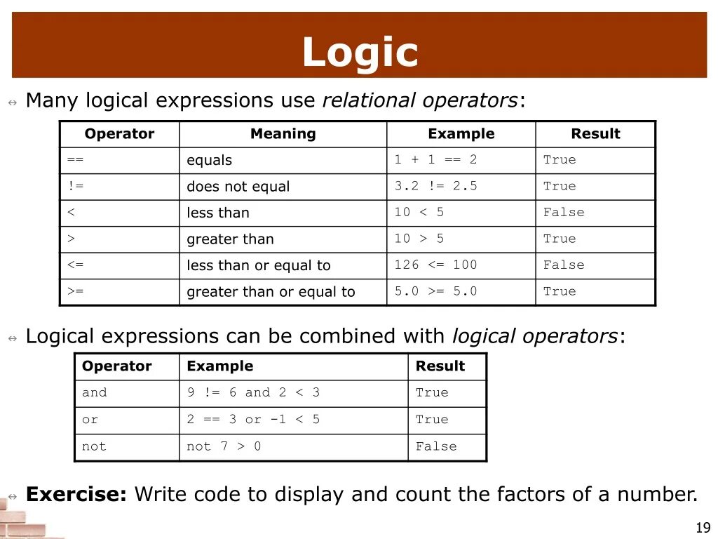 Use expressions