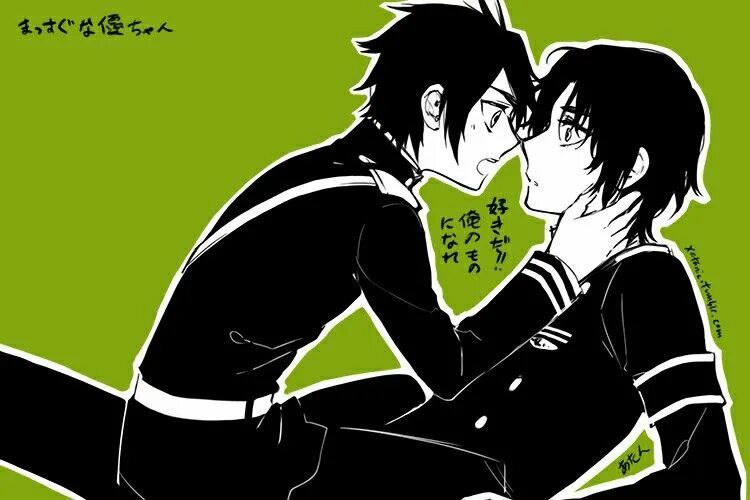 Гурен и юи. Глен и юичиро. Глен и шинья. Шинья манга. А4 и глен фанфики.