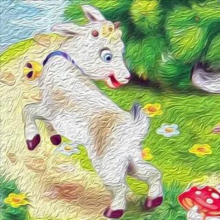 Козлик живущий у бабушки
