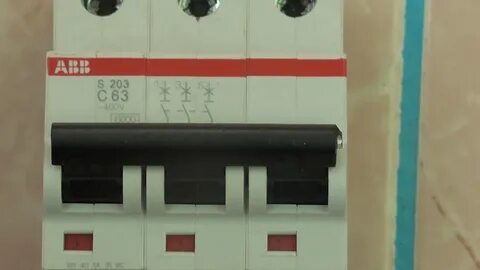 Автоматический выключатель 63а 3 полюса