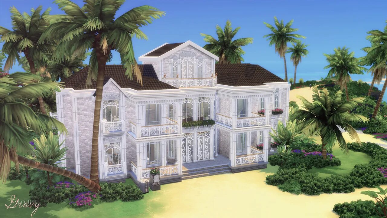 Симс 4 columns. Sims 4 beach house. симс 4 дом на острове сулани. симс 4 средиземноморская вилла. французский особняк симс 4.