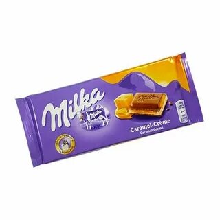 Милка с карамелью