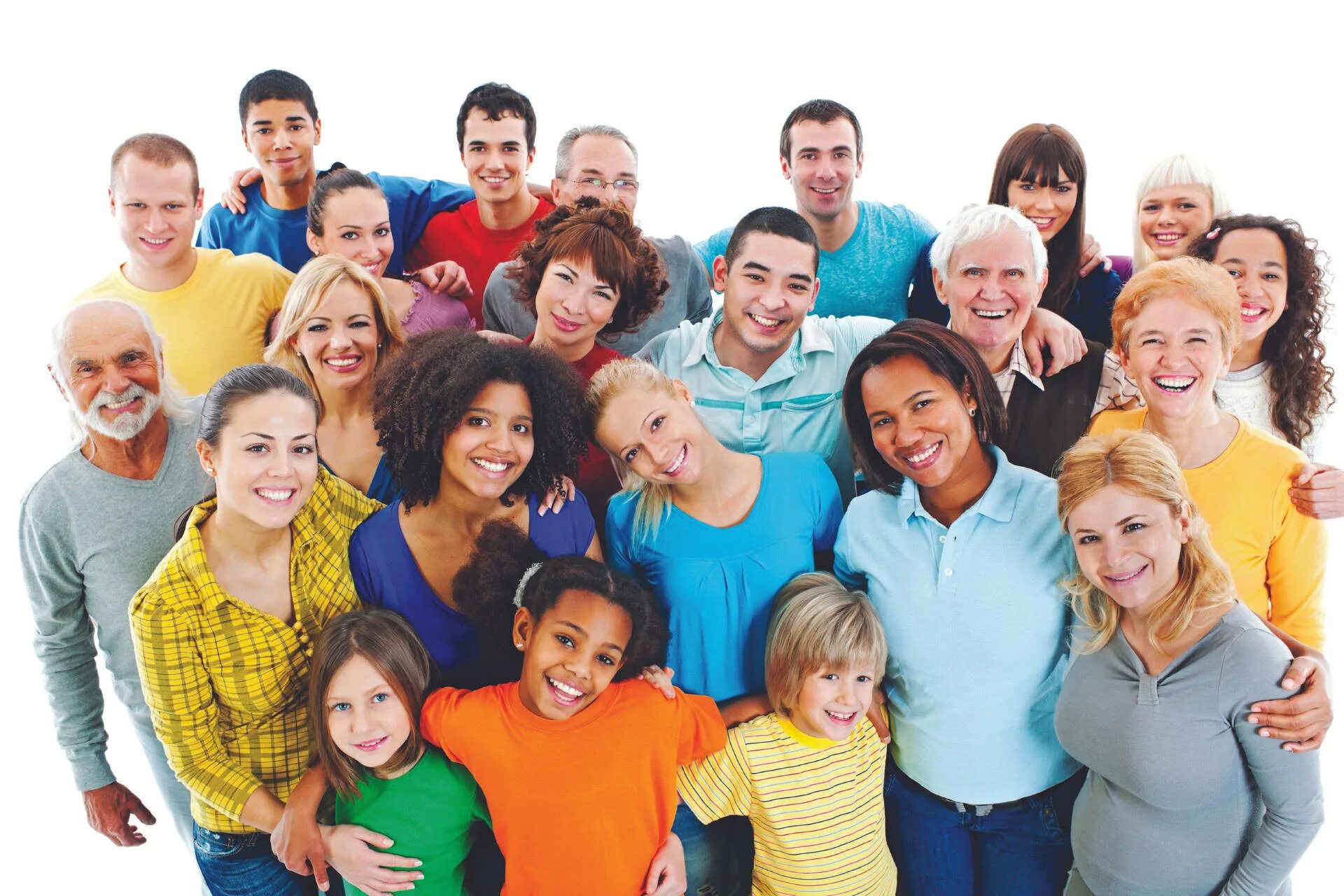 Many different people