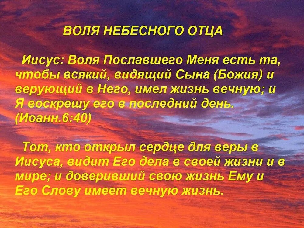 Воля пославшего