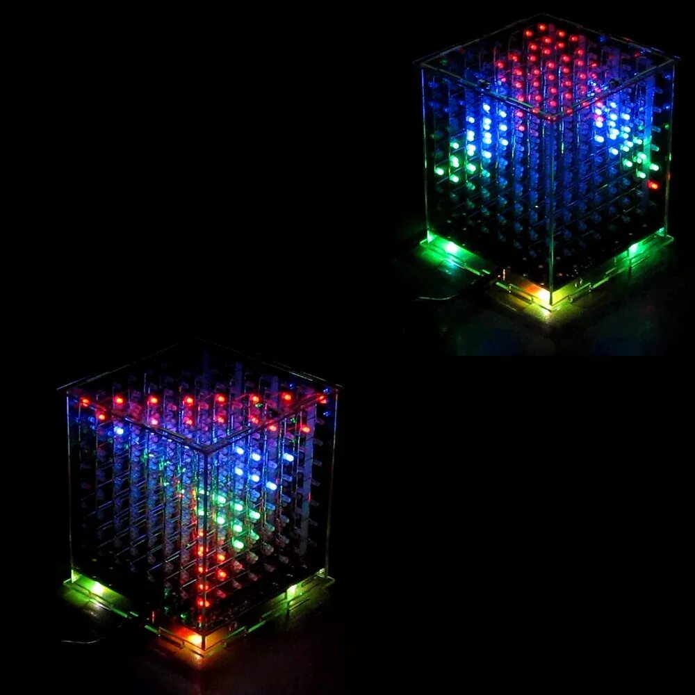 Led cube. Светодиодный куб 8х8х8. 8x8x8 3d led DIY Cube. DIY набор для пайки 3d светодиодный куб 8х8х8. Led 8x8x8 Cube макет.