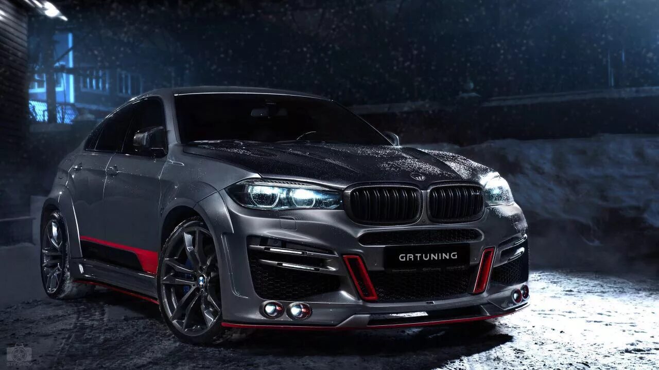 Formacar: BMW X6 примерил кованые диски с карбоном от Larte Design