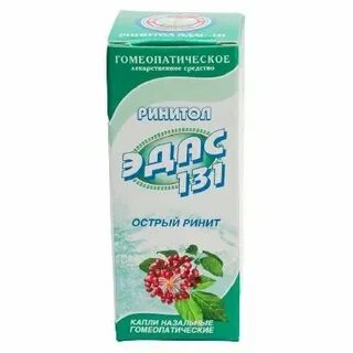 Ринитол эдас 131 капли отзывы