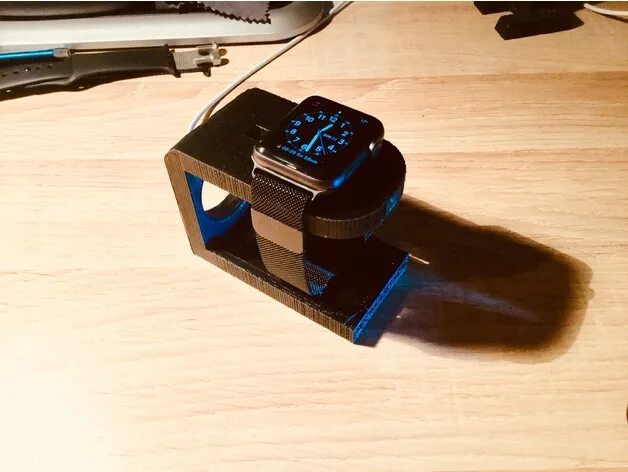 Станция для apple watch. 3d модель Apple watch Dock. Док станция на 3d принтере. Док станция Apple watch 3д ручкой. Подставка для часов 3d модель.