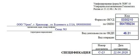 Дата торг