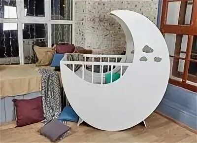 Кровать в виде луны. Детская кроватка в виде луны. Кроватка месяц. Кроватка месяц. Кроватка месяц.