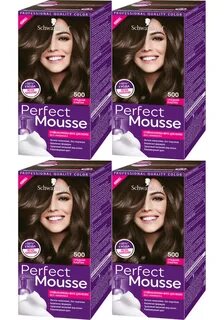 Краска мусс для волос perfect mousse
