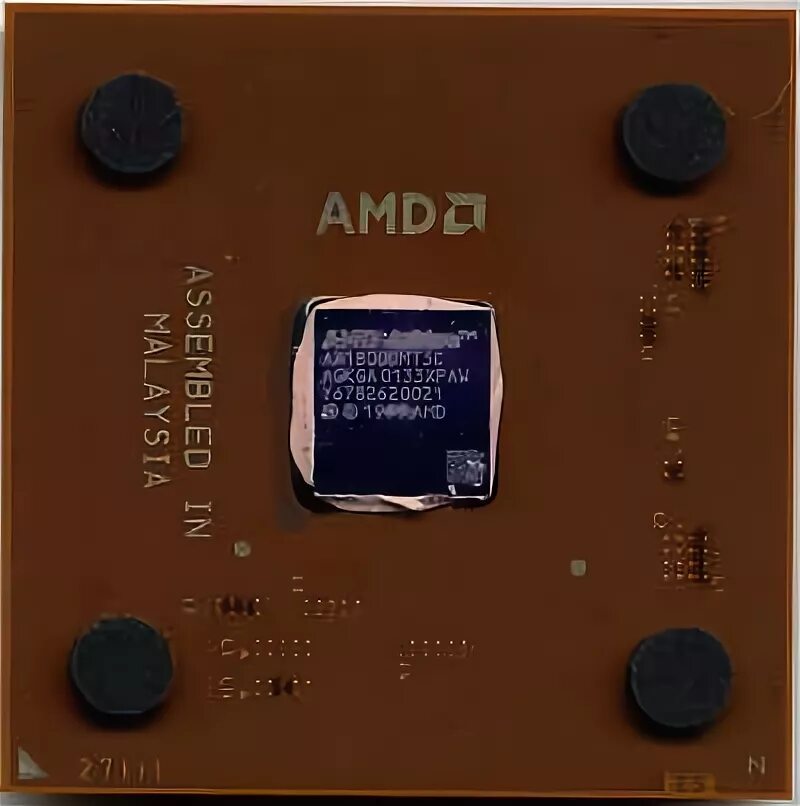 Процессор AMD Athlon XP 1500+ Palomino. AMD Athlon XP logo.