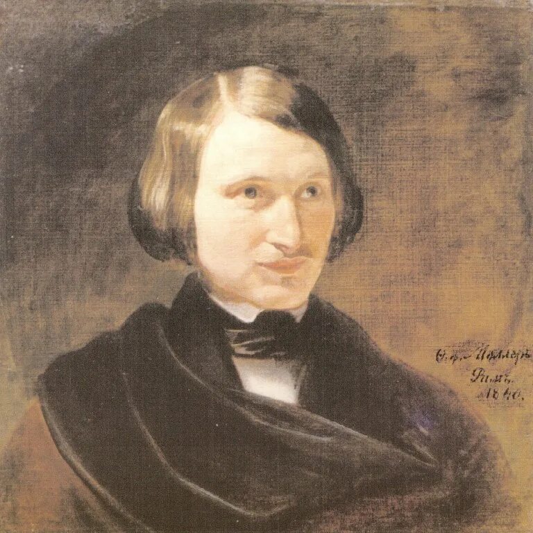 Моллер портрет Гоголя 1840. Гоголя 1. Гоголь в Калуге.
