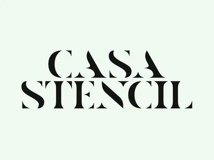 Casa Stencil Free Font.