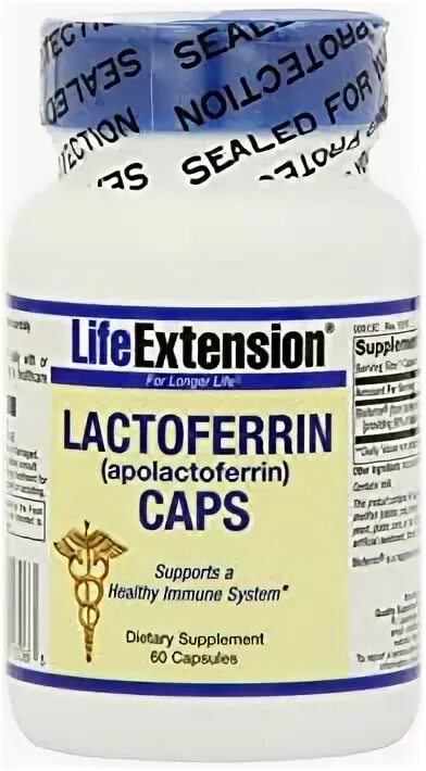 Отзывы о добавке. Лактоферрин. Лактоферрин в капсулах. Life Extension Lactoferrin. Пробиотик лактоферрин.
