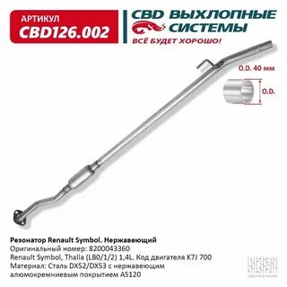 Резонатор рено симбол